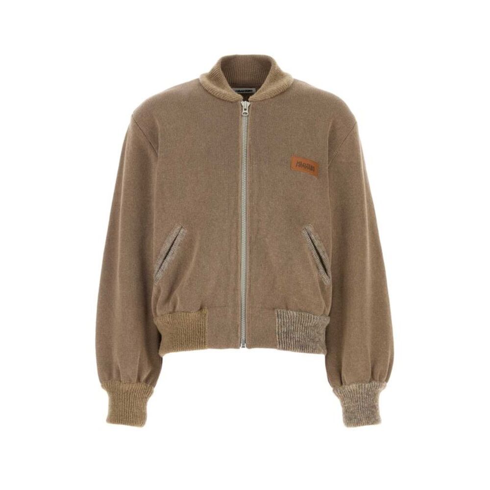 Magliano Men Biscuit Cotton Blend Bomber Jacket
